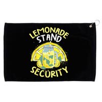 Summer Fun Lemonade Stand Security Boss Lemonade Crew Grommeted Golf Towel