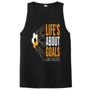 Soccer  For  Life's About Goals  Soccer PosiCharge Competitor Tank