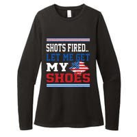 Shots Fired Let Me Get My Shoes Womens CVC Long Sleeve Shirt