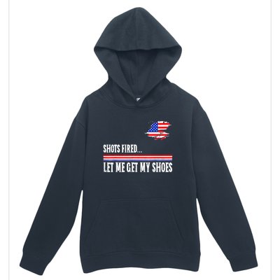 Shots Fired Let Me Get My Shoes Urban Pullover Hoodie