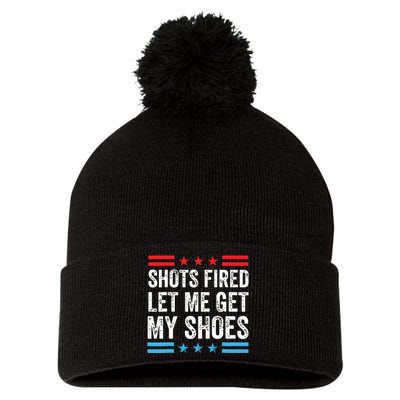 Shots Fired Let Me Get My Shoes Pom Pom 12in Knit Beanie