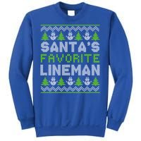 Santa Favorite Line Xmas Holiday Ugly Christmas Gift Sweatshirt