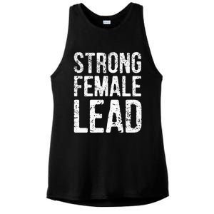 Strong Female Lead Gift Feminist Rights Meaningful Gift Ladies PosiCharge Tri-Blend Wicking Tank