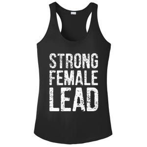 Strong Female Lead Gift Feminist Rights Meaningful Gift Ladies PosiCharge Competitor Racerback Tank