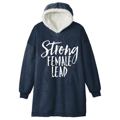 Strong Female Lead Acting Theater Actress Gift Hooded Wearable Blanket