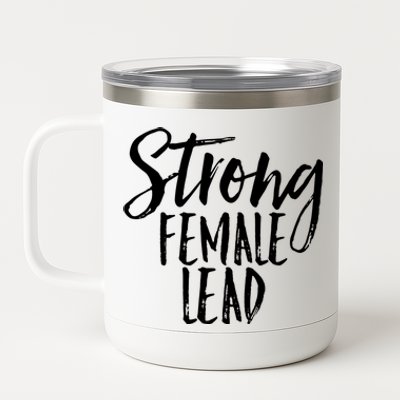 Strong Female Lead Acting Theater Actress Gift 12 oz Stainless Steel Tumbler Cup