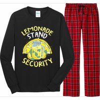 Summer Fun Lemonade Stand Security Boss Lemonade Crew Long Sleeve Pajama Set