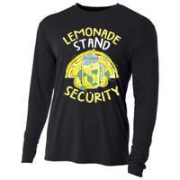 Summer Fun Lemonade Stand Security Boss Lemonade Crew Cooling Performance Long Sleeve Crew