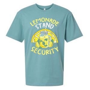 Summer Fun Lemonade Stand Security Boss Lemonade Crew Sueded Cloud Jersey T-Shirt