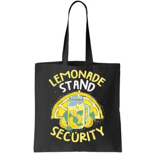 Summer Fun Lemonade Stand Security Boss Lemonade Crew Tote Bag