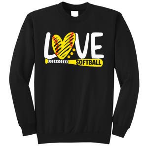 Softball For Love Softball Sweatshirt