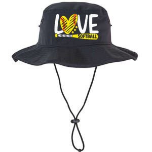 Softball For Love Softball Legacy Cool Fit Booney Bucket Hat