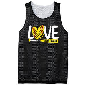 Softball For Love Softball Mesh Reversible Basketball Jersey Tank