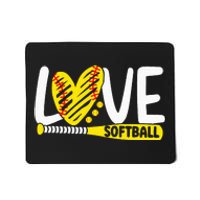 Softball For Love Softball Mousepad