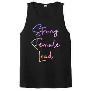 Strong Female Lead Audition Actress Power Feminist Cute Gift PosiCharge Competitor Tank