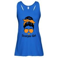 Scorpio Face Leopard Bandana Wink Eye Gift Ladies Essential Flowy Tank