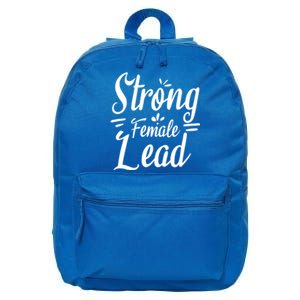 Strong Female Lead Audition Feminist Actress Power Meaningful Gift 16 in Basic Backpack