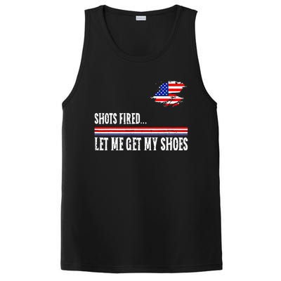 Shots Fired Let Me Get My Shoes PosiCharge Competitor Tank