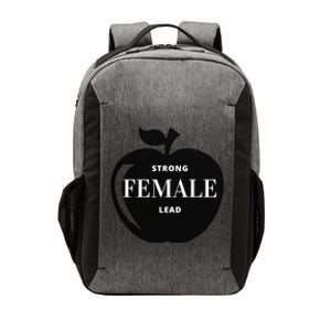 Strong Female Lead Big Apple Funny Feminist Holiday Gift Vector Backpack