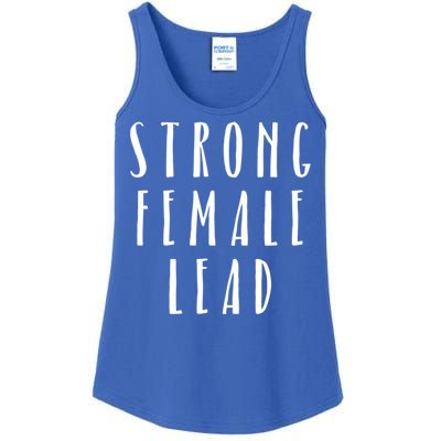 Strong Female Lead Feminist Boss Gift Ladies Essential Tank