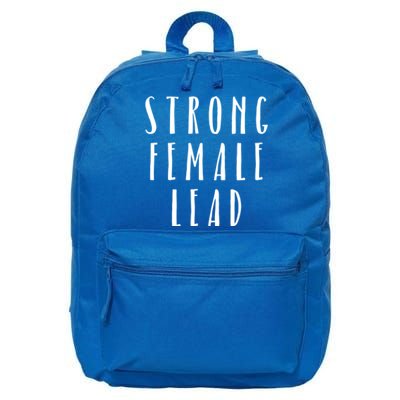 Strong Female Lead Feminist Boss Gift 16 in Basic Backpack