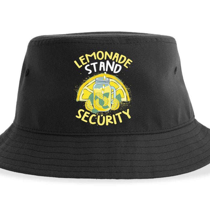 Summer Fun Lemonade Stand Security Boss Lemonade Crew Sustainable Bucket Hat