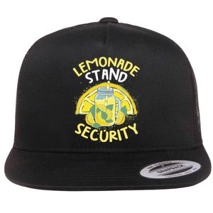 Summer Fun Lemonade Stand Security Boss Lemonade Crew Flat Bill Trucker Hat