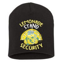 Summer Fun Lemonade Stand Security Boss Lemonade Crew Short Acrylic Beanie