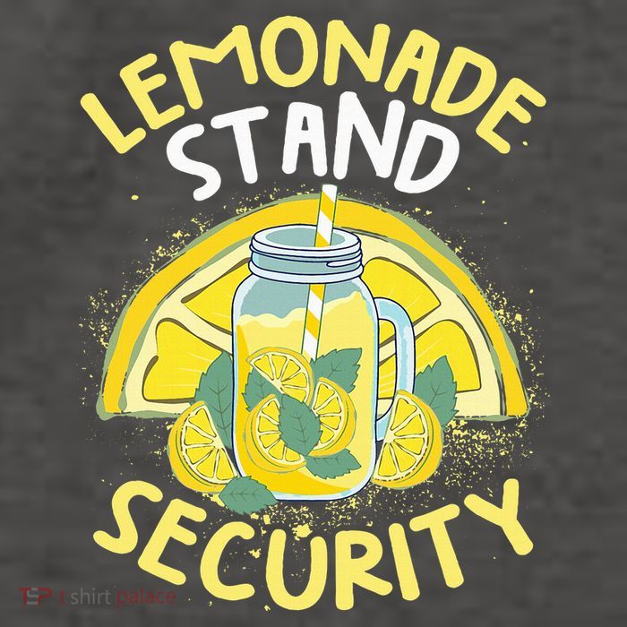 Summer Fun Lemonade Stand Security Boss Lemonade Crew Vector Backpack