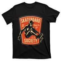 Skate For Life 1983 Boy Skateboard T-Shirt