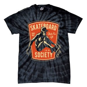 Skate For Life 1983 Boy Skateboard Tie-Dye T-Shirt