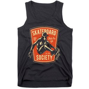 Skate For Life 1983 Boy Skateboard Tank Top