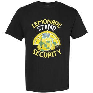 Summer Fun Lemonade Stand Security Boss Lemonade Crew Garment-Dyed Heavyweight T-Shirt