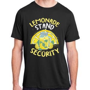 Summer Fun Lemonade Stand Security Boss Lemonade Crew Adult ChromaSoft Performance T-Shirt