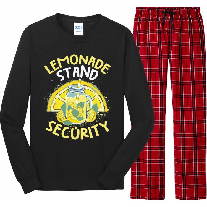 Summer Fun Lemonade Stand Security Boss Lemonade Crew Long Sleeve Pajama Set