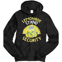 Summer Fun Lemonade Stand Security Boss Lemonade Crew Tie Dye Hoodie