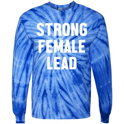 Strong Female Lead Gift Tie-Dye Long Sleeve Shirt