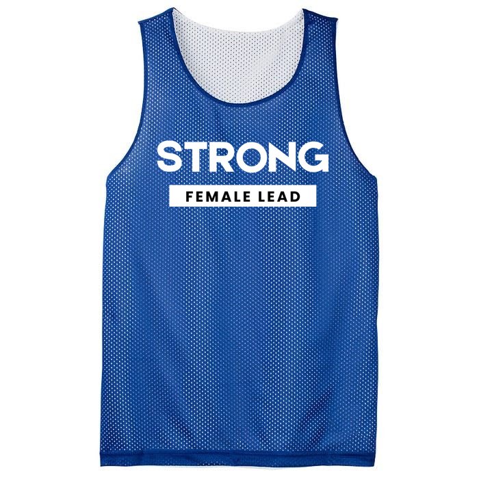 Strong Female Lead Gift Mesh Reversible Basketball Jersey Tank