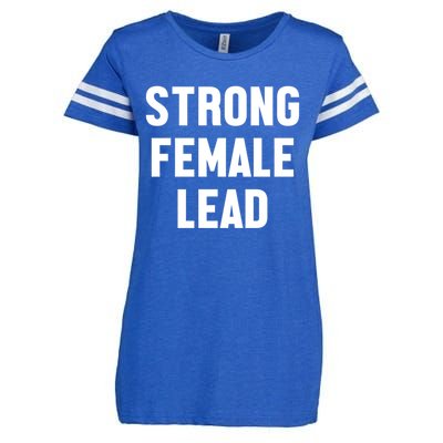 Strong Female Lead Gift Enza Ladies Jersey Football T-Shirt