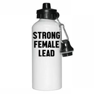 Strong Female Lead Gift Aluminum Water Bottle