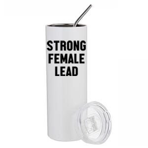 Strong Female Lead Gift Stainless Steel Tumbler