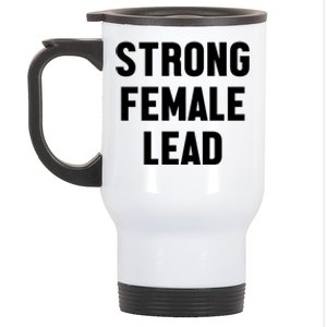 Strong Female Lead Gift Stainless Steel Travel Mug