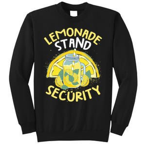 Summer Fun Lemonade Stand Security Boss Lemonade Crew Sweatshirt