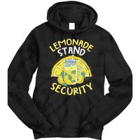 Summer Fun Lemonade Stand Security Boss Lemonade Crew Tie Dye Hoodie