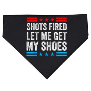 Shots Fired Let Me Get My Shoes USA-Made Doggie Bandana