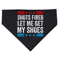 Shots Fired Let Me Get My Shoes USA-Made Doggie Bandana