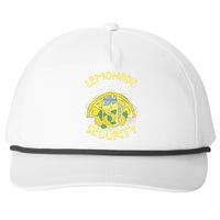 Summer Fun Lemonade Stand Security Boss Lemonade Crew Snapback Five-Panel Rope Hat