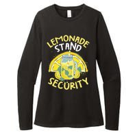 Summer Fun Lemonade Stand Security Boss Lemonade Crew Womens CVC Long Sleeve Shirt