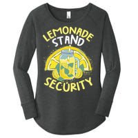 Summer Fun Lemonade Stand Security Boss Lemonade Crew Women's Perfect Tri Tunic Long Sleeve Shirt