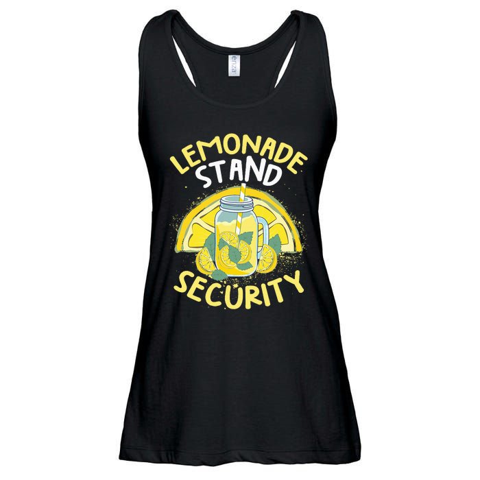 Summer Fun Lemonade Stand Security Boss Lemonade Crew Ladies Essential Flowy Tank